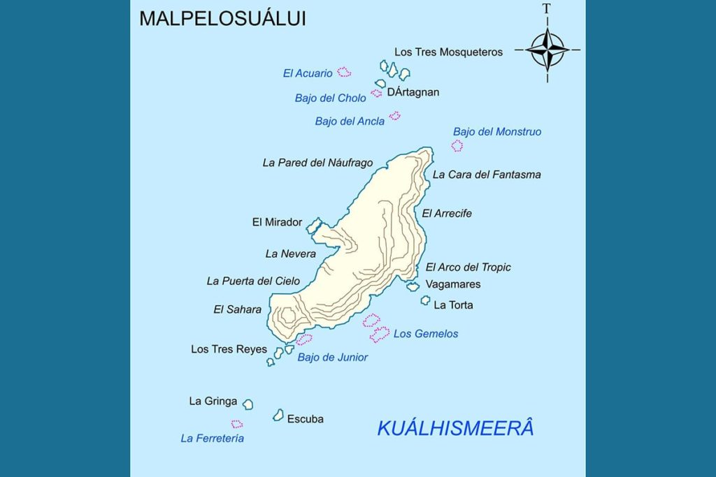 Malpelo map