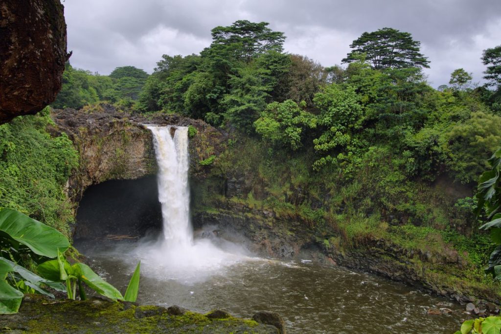 waterfall on Hawaii