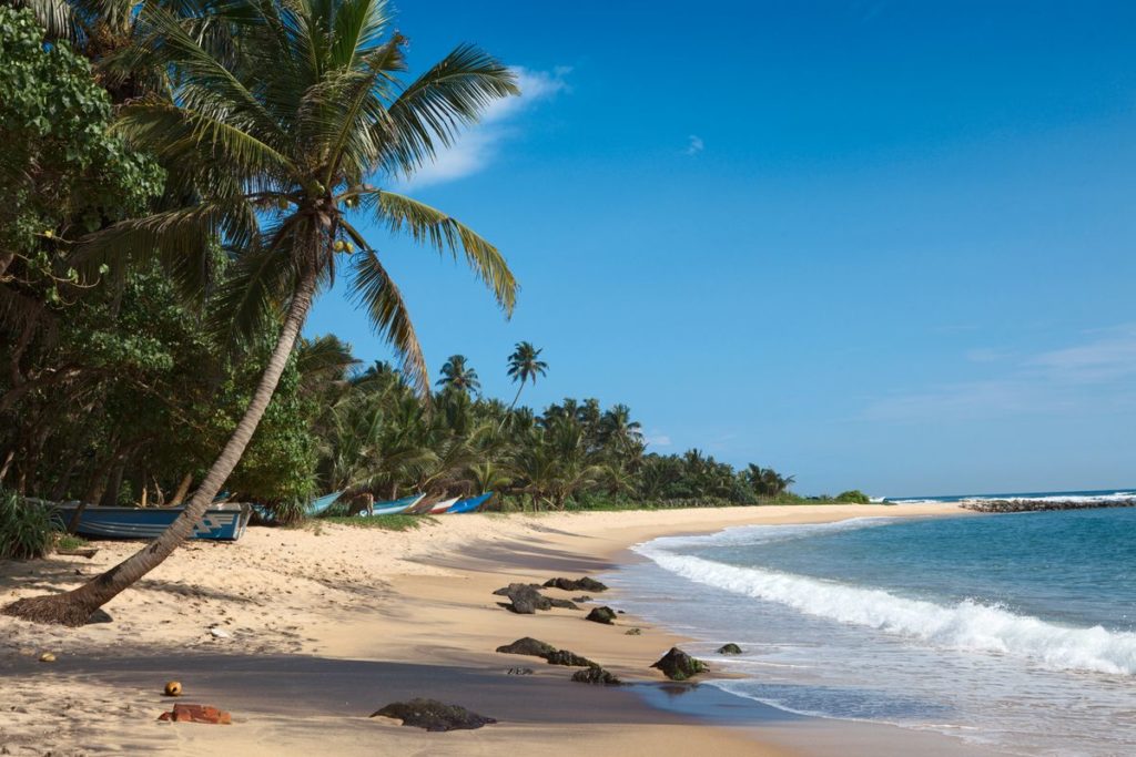 Sri Lanka private island beach