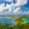 British Virgin Islands. Tortola as the largest and most populated island of the BVI